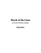 March of the Lions Concert Band sheet music cover